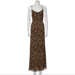 Reformation animal print dress